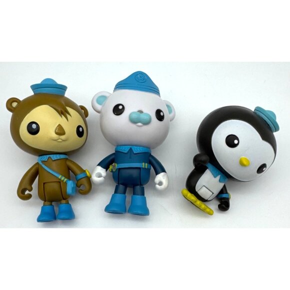 Mattel Octonauts Figures Toy Lot of 3 figures or cake toppers - Picture 4 of 4